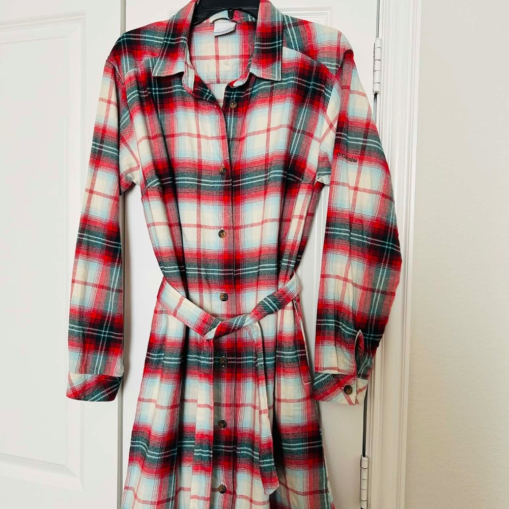 WOMENS PLAID DRESS
